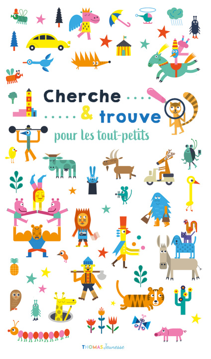 Carte Cherche et trouve pour les tout-petits Beauregard