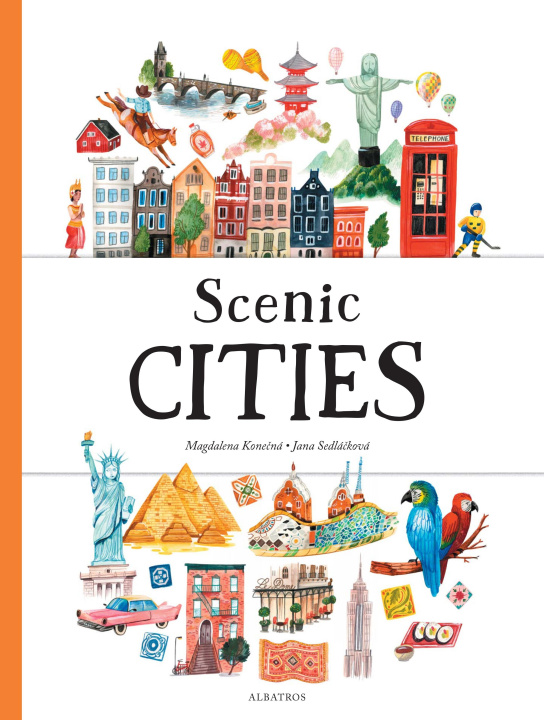 Knjiga Colourful Cities Magdalena Konecna