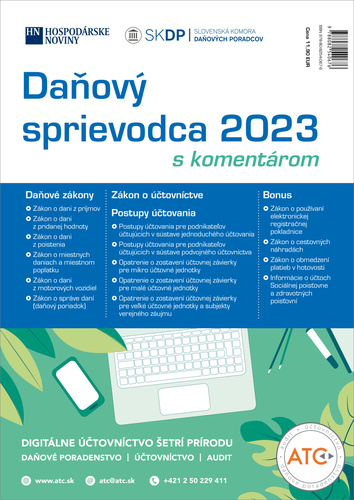 Książka Daňový sprievodca 2023 s komentárom autorov Kolektív