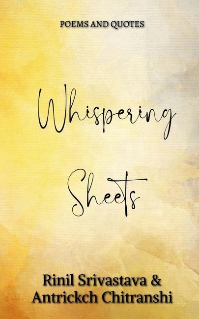 Knjiga Whispering Sheets Rinil Srivastava