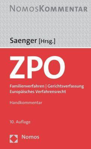 Carte Zivilprozessordnung Ingo Saenger