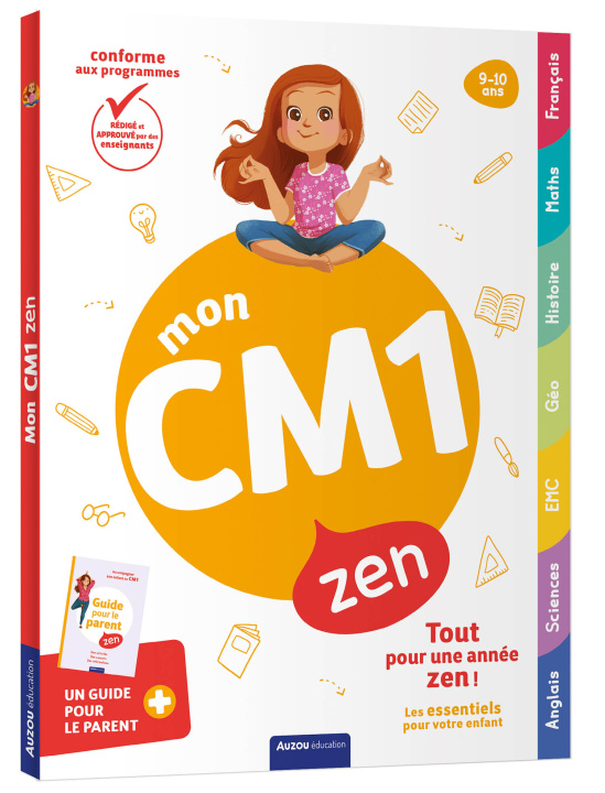 Libro MON CM1 ZEN - 9-10 ANS Florian GELIN LEPAGE
