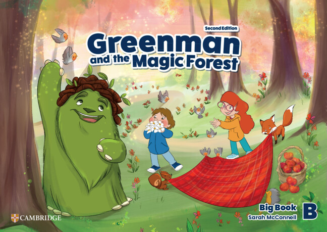 Książka Greenman and the Magic Forest Level B Big Book Sarah McConnell