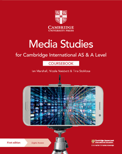 Carte Cambridge International AS & A Level Media Studies Coursebook with Digital Access (2 Years) Ian Marshall