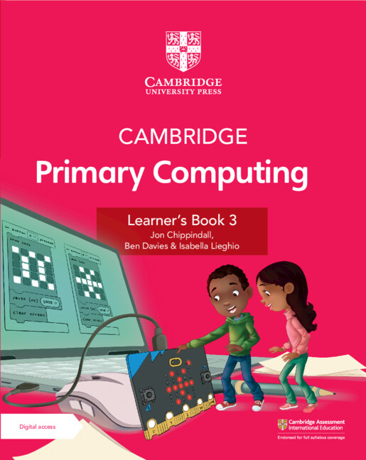 Książka Cambridge Primary Computing Learner's Book 3 with Digital Access (1 Year) Jon Chippindall