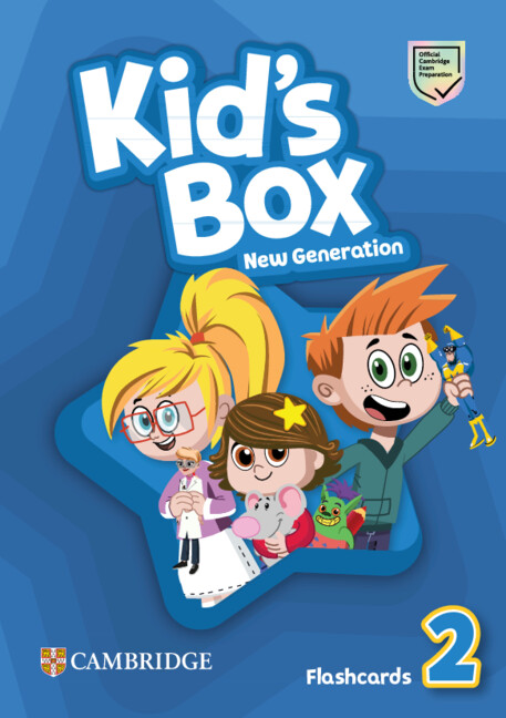 Joc / Jucărie Kid's Box New Generation Level 2 Flashcards British English Caroline Nixon