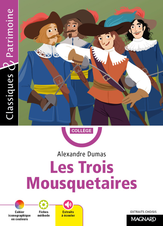Книга Les Trois Mousquetaires - Classiques & Patrimoine Dumas