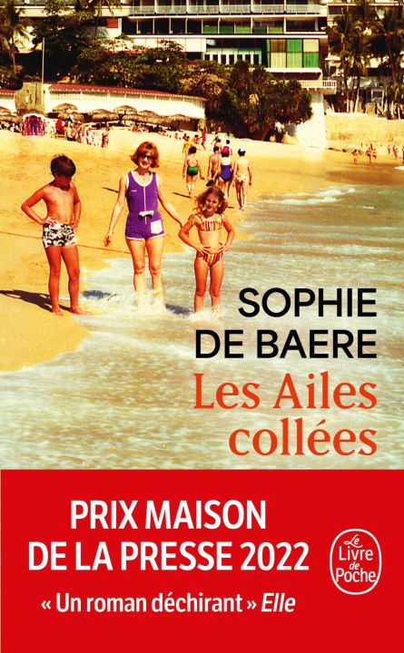 Kniha Les ailes collées Sophie de Baere
