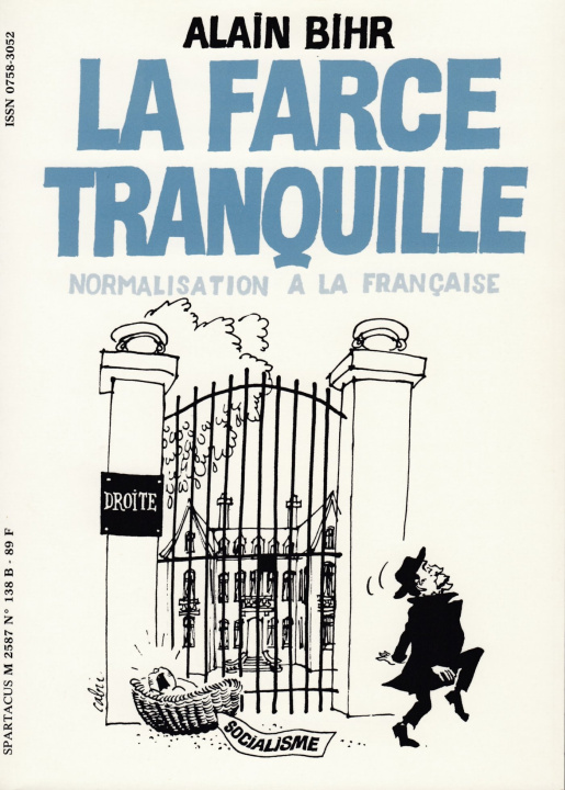 Knjiga La farce tranquille Bihr