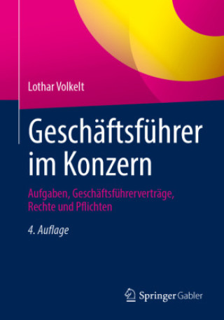 Buch Geschäftsführer im Konzern Lothar Volkelt