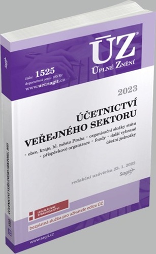 Carte ÚZ 1525 Účetnictví veřejného sektoru 