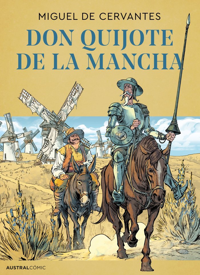 Carte DON QUIJOTE DE LA MANCHA (COMIC) Miguel De Cervantes