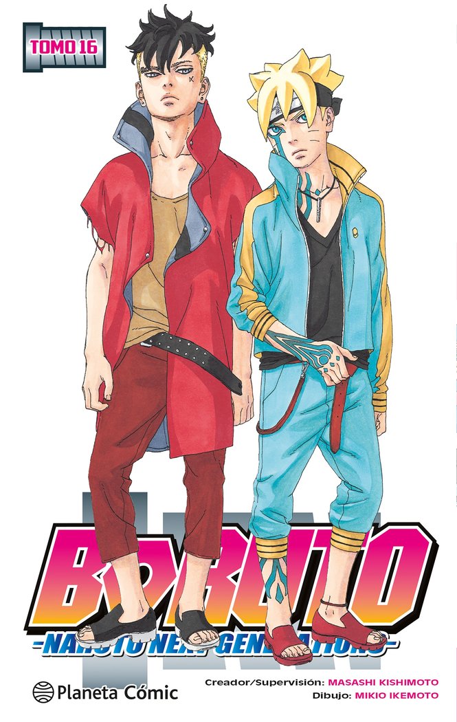 Knjiga BORUTO Nº 16 KISHIMOTO