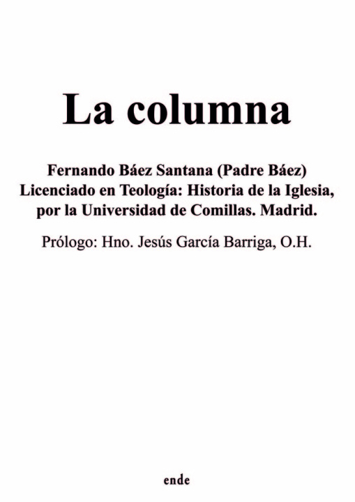 Carte La columna Báez Santana