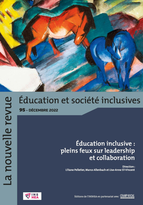 Könyv NR-ES n°95 : Education inclusive : pleins feux sur leadership et collaboration Pelletier