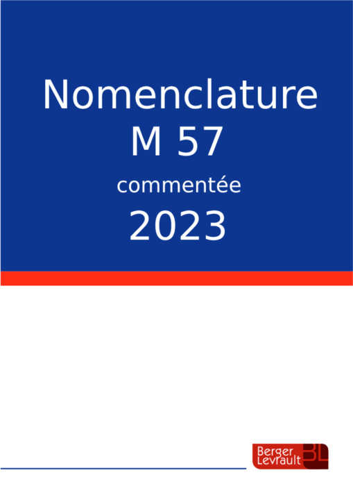 Carte Nomencalture M57 commentée 2023 Berger-Levrault
