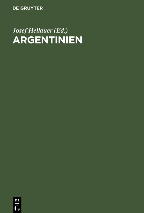 Knjiga Argentinien No Contributor