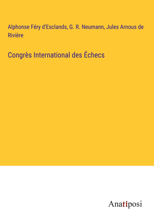 Carte Congr?s International des Échecs G. R. Neumann