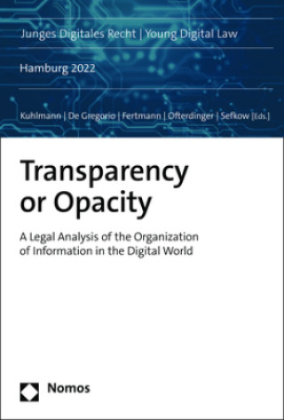 Βιβλίο Transparency or Opacity Simone Kuhlmann