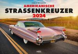 Календар/тефтер Amerikanische Straßenkreuzer Kalender 2024 