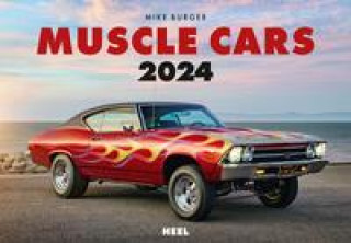 Naptár/Határidőnapló Muscle Cars Kalender 2024 