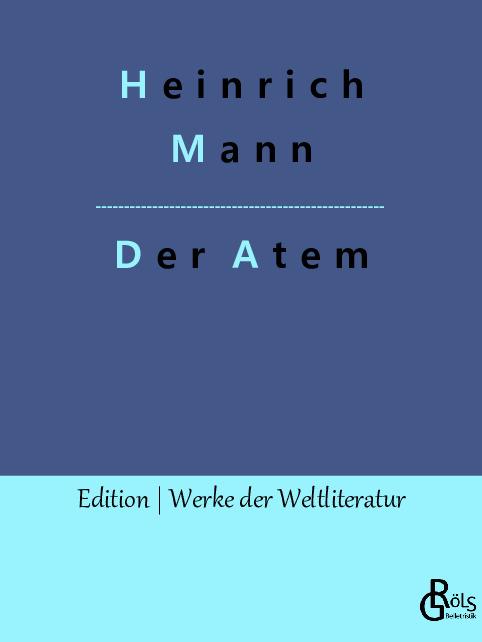 Knjiga Der Atem Redaktion Gröls-Verlag