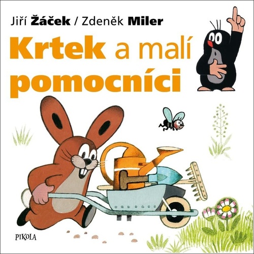 Book Krtek a malí pomocníci Jiří Žáček