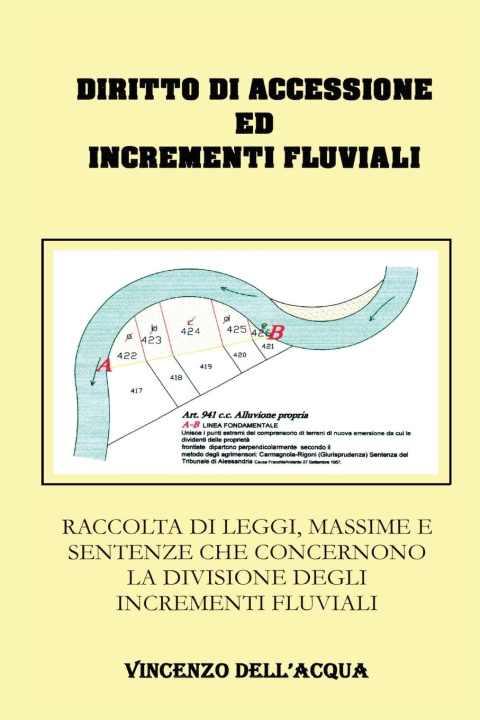 Knjiga Diritto di accessione ed incrementi fluviali Vincenzo Dell'Acqua