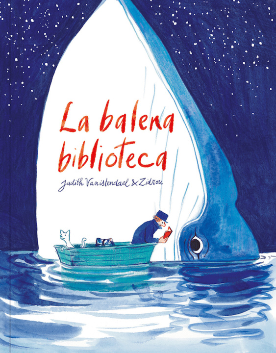 Buch balena biblioteca Zidrou