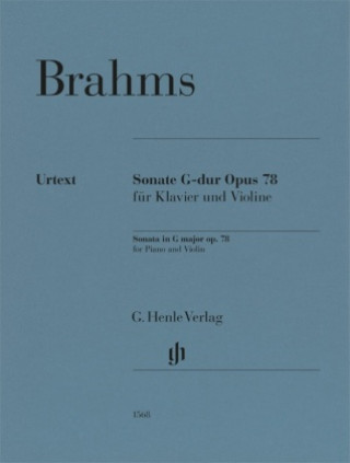 Kniha Brahms, Johannes - Violinsonate G-dur op. 78 Bernd Wiechert