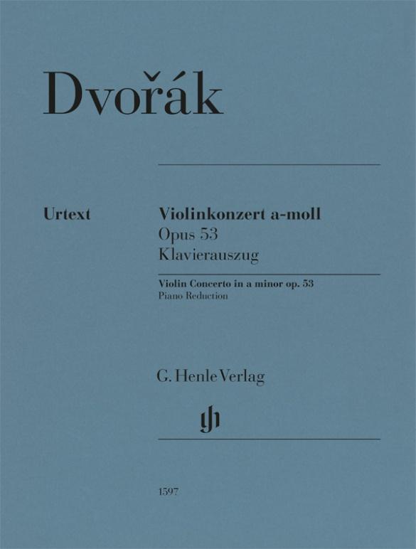 Carte Dvorák, Antonín - Violinkonzert a-moll op. 53 Peter Jost