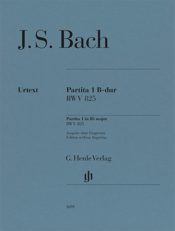 Könyv Bach, Johann Sebastian - Partita Nr. 1 B-dur BWV 825 Ullrich Scheideler