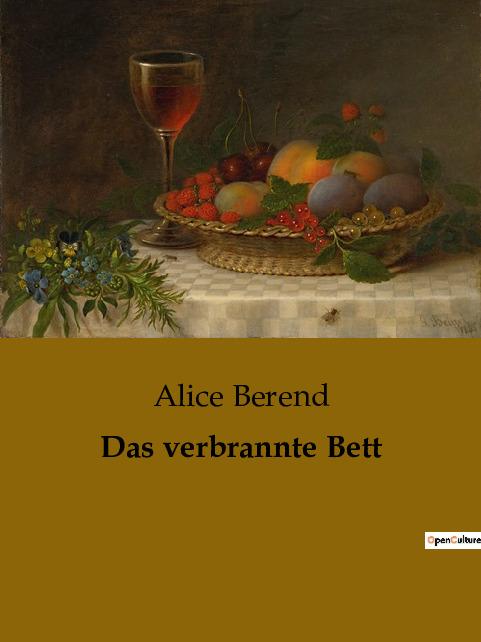 Buch Das verbrannte Bett Alice Berend