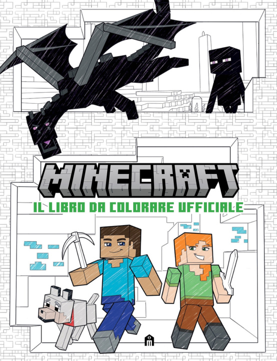 Książka Minecraft. Il libro da colorare ufficiale 