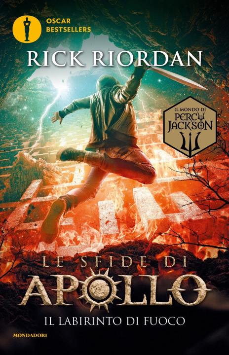 Boek labirinto di fuoco. Le sfide di Apollo Rick Riordan