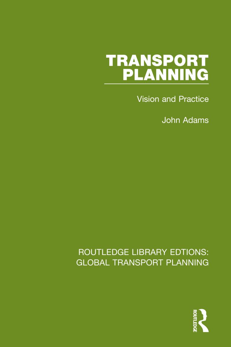 Könyv Transport Planning John Adams