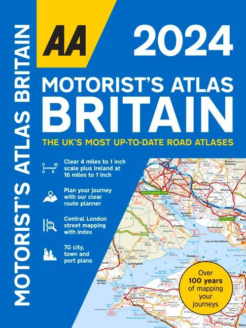 Carte Motorist's Atlas 2024 