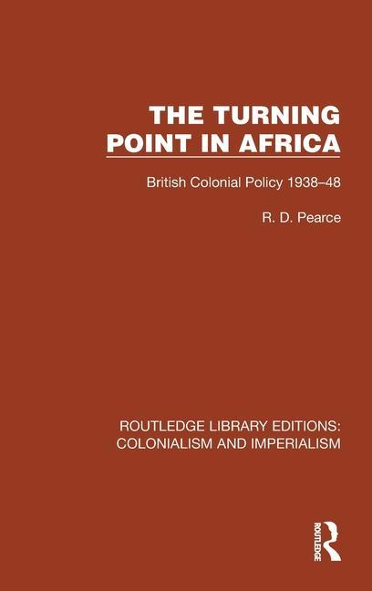Könyv Turning Point in Africa Robert D. Pearce