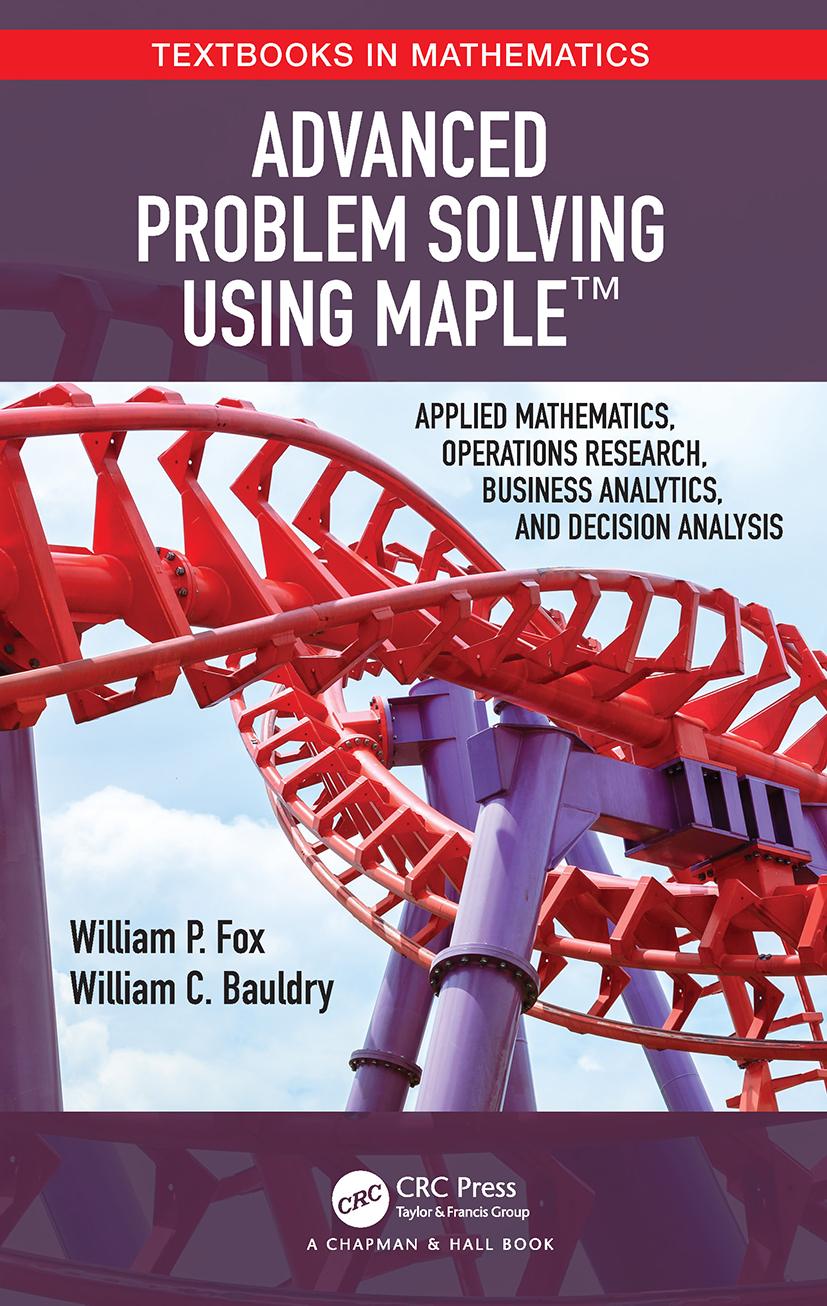 Книга Advanced Problem Solving Using Maple William P (U.S. Naval Post Graduate School) Fox