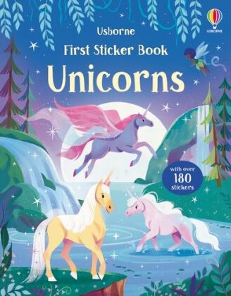 Книга First Sticker Book Unicorns Alice Beecham