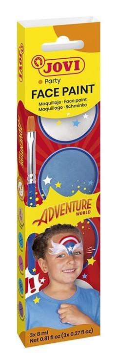 Knjiga JOVI Sada barev na obličej - Adventure 