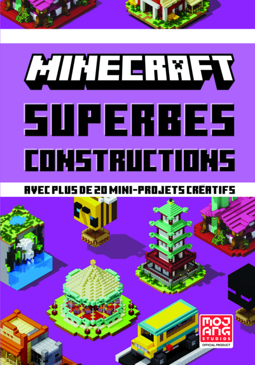 Livro Minecraft - Superbes constructions COLLECTIFS JEUN