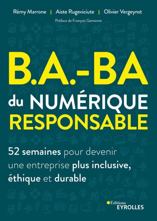 Knjiga B.A.-BA du numérique responsable Vergeynst