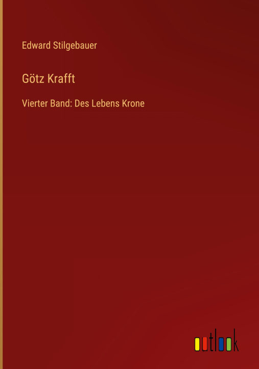 Book Götz Krafft Edward Stilgebauer