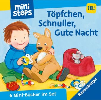 Kniha ministeps: Mein erster Bücher-Würfel: Töpfchen, Schnuller, Gute Nacht (Bücher-Set) Ava-Barb Yaga