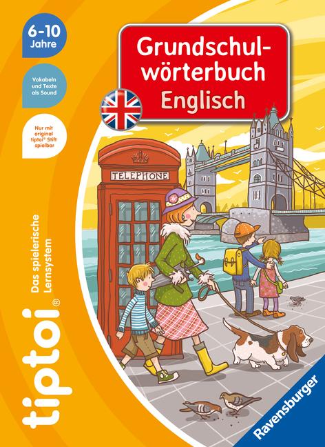 Könyv tiptoi® Grundschulwörterbuch Englisch Kirstin Jebautzke