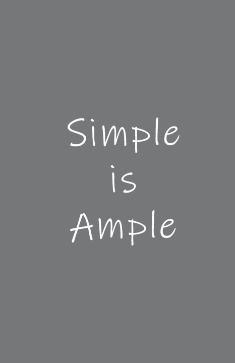 Knjiga Simple is Ample Neeraj Deginal