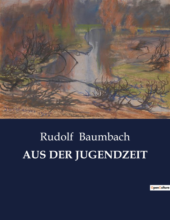 Boek AUS DER JUGENDZEIT Rudolf Baumbach