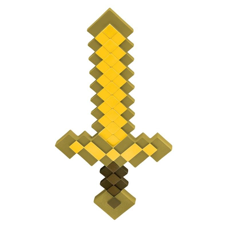 Gra/Zabawka Minecraft replika Zlatý meč 51 cm 