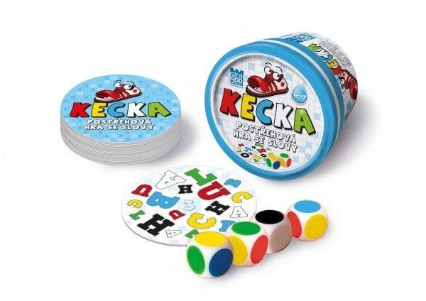 Game/Toy Kecka - společenská hra v plechové krabičce 